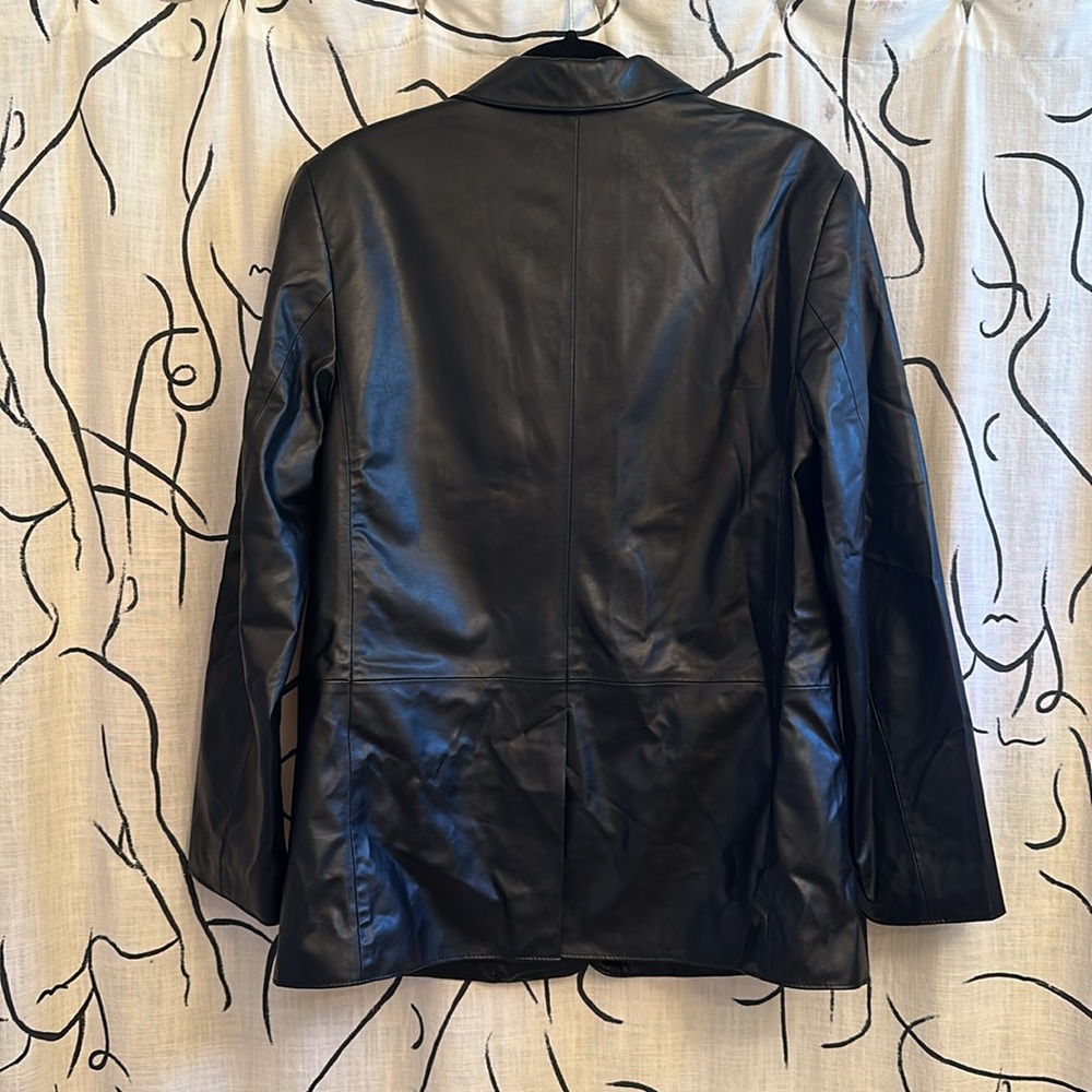 H&M Oversized Coated Jacket - Picture 3 of 5